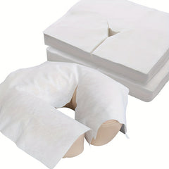 100pcs Disposable Face Cradle Covers for Massage Tables Chairs Spa Bed