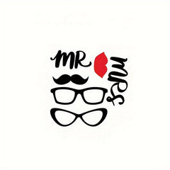 1pc Toilet Wall Sticker Self-adhesive English Men And Women Wall Sticker