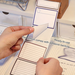 1pc Pad Pop Up Sticky Notes 250 Sheets Adhesive Self Stick Notes For Office