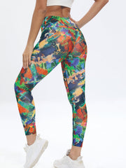 Women's Casual Yoga Pants Slim Fit High Stretch Leggings