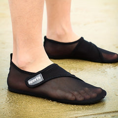 Hook & Loop Water Shoes Quick Dry Aqua Socks Shoes For Water Sports Women's