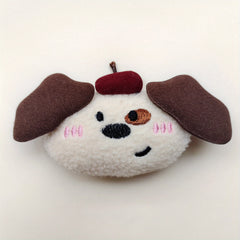 Plush Reptile Head Accessories Animal Shapes Festive Hats Mixed Colors