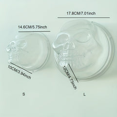 1pc Halloween Skull Car Lamp Decoration