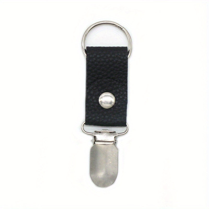 PU Leather Hat Clip for Travel Handbag Backpack Luggage Hat Holder