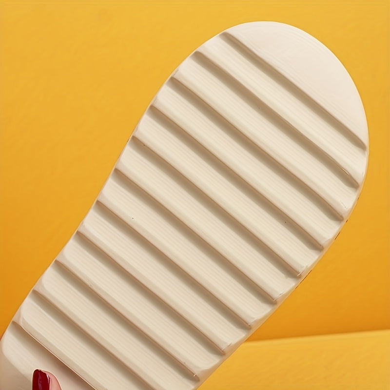 Men's Lightweight Open Toe Slippers for Shower Spring Summer