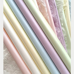 20pcs Flower Wraps 8x70cm Translucent Metallic Bouquet Wraps Thin Paper Bulk