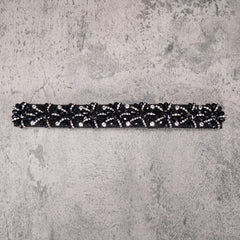 Colorful Rhinestone Flower Belt Women Elastic Thin Belts Waistband