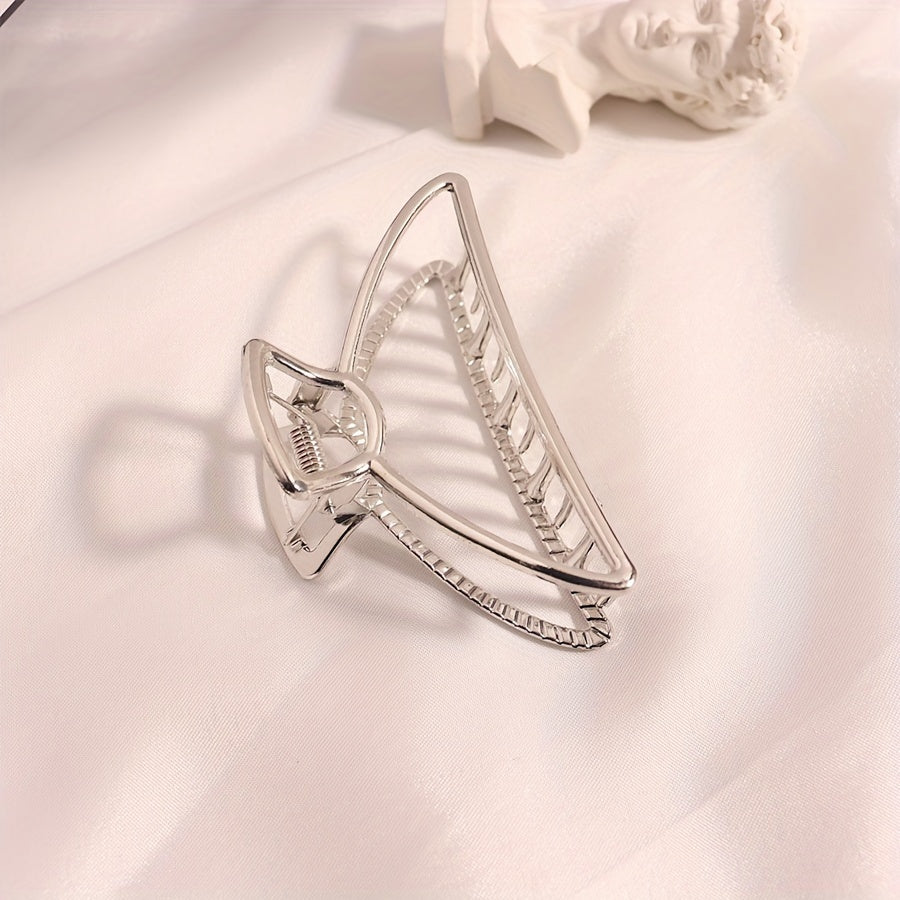 Large Hair Grip Semi Circle Hair Clip for Women Girls Outdoor Decors