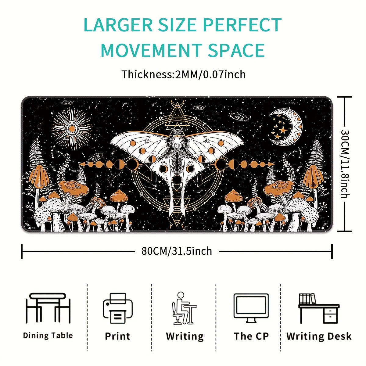 Large Game Esports Mouse Pad Thickened Desktop Mat