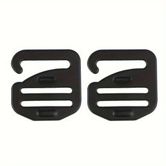 2pcs G Hook Wave Buckle for Backpack Shoulder Strap Adjustment