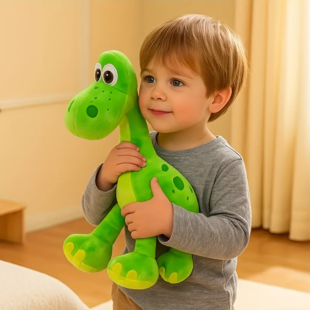 Dinosaur Plush Toy T-Rex Green Spots Soft Play Doll Birthday Gift