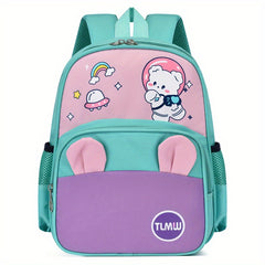 Kids Astronaut Bear Dinosaur Backpack Lightweight Breathable Travel Bag