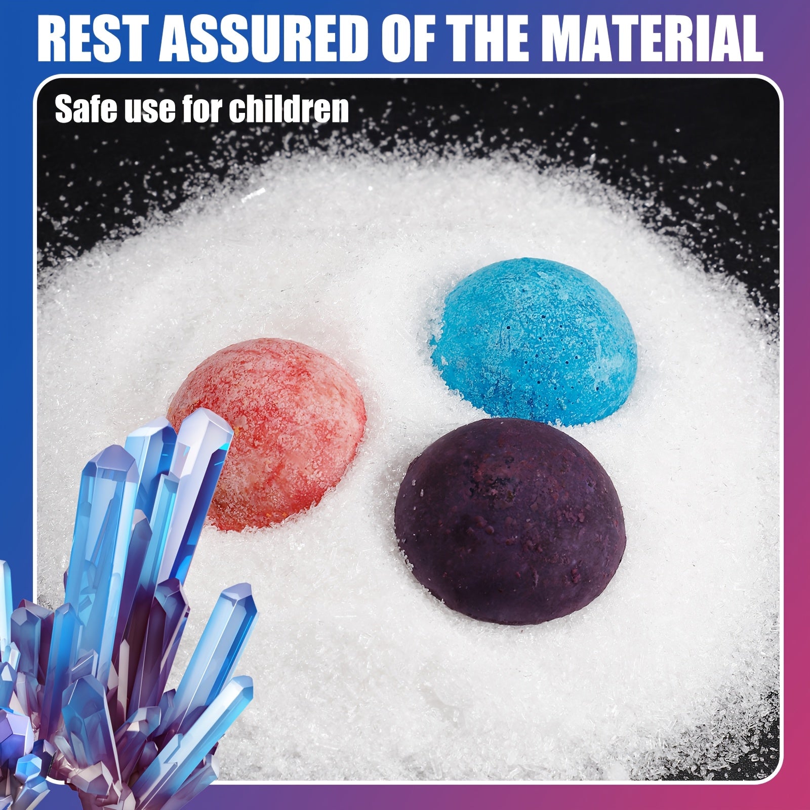 DIY Crystal Growth Science Education Toy
