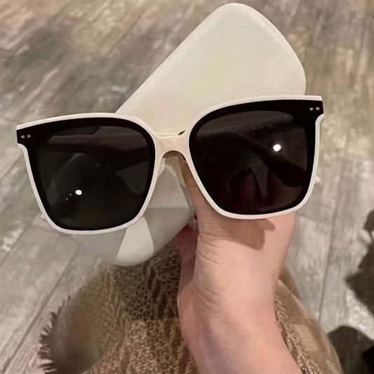 Square Sunglasses Rivet UV400 Sun Shades Glasses for Driving