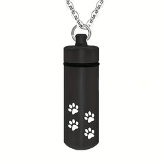 Pet Memorial Cremation Necklace for Dog Ashes