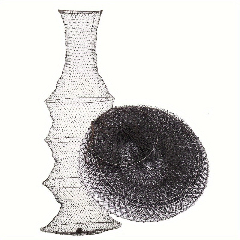Foldable Fishing Net Collapsible Mesh Fishing Gear