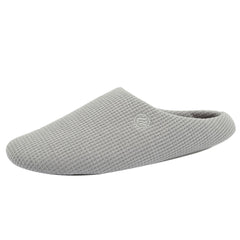Memory Foam Cotton Lining House Shoes Closed Toe Non Slip Slippers