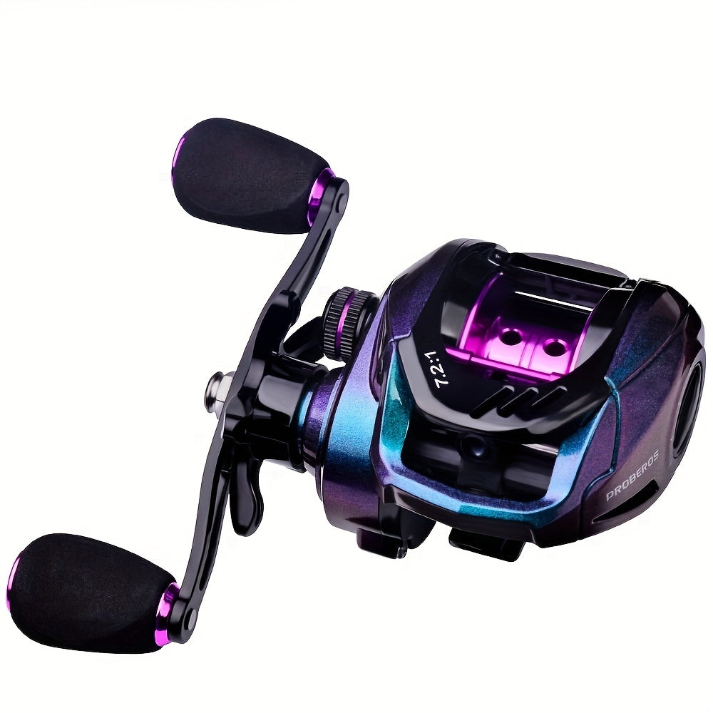 Metal Drop Lure Reel 7.2:1 Gear Ratio Fishing Accessory