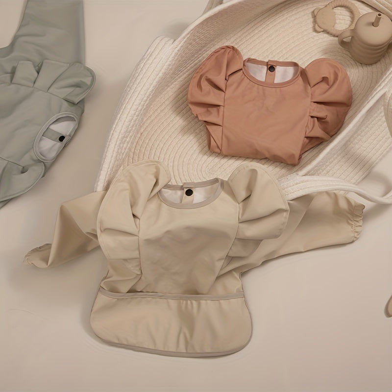 Angel Wings Waterproof Bib for Stylish Baby Girls
