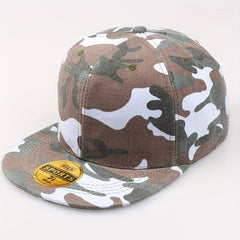 Smooth Camo Flat Cap Men Women Baseball Hip hop Hat