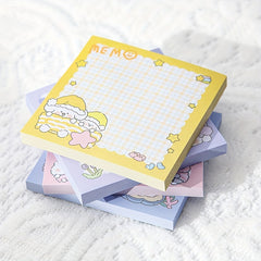 80 Sheets Cute Cartoon Puppy Sticky Notes for Students