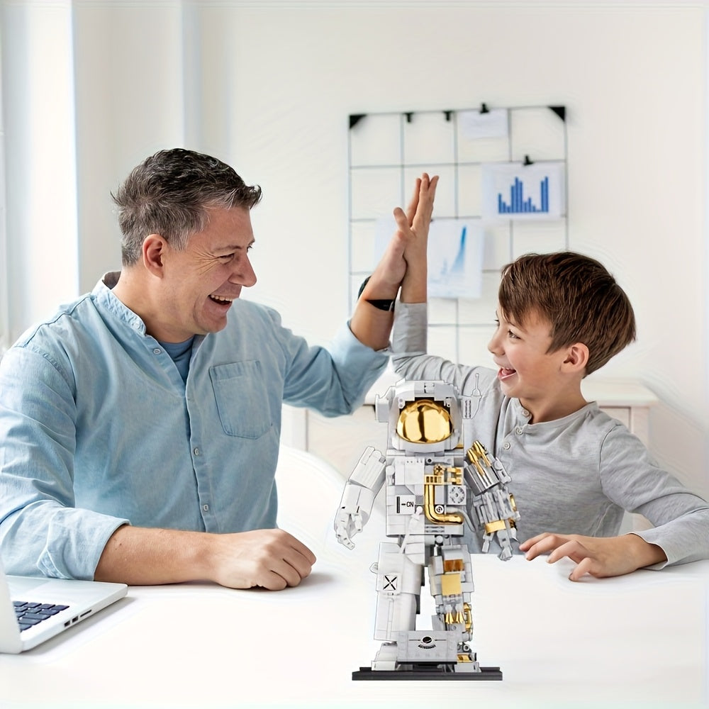 MESIONDY Astronaut Building Blocks Set Space Exploration Toy