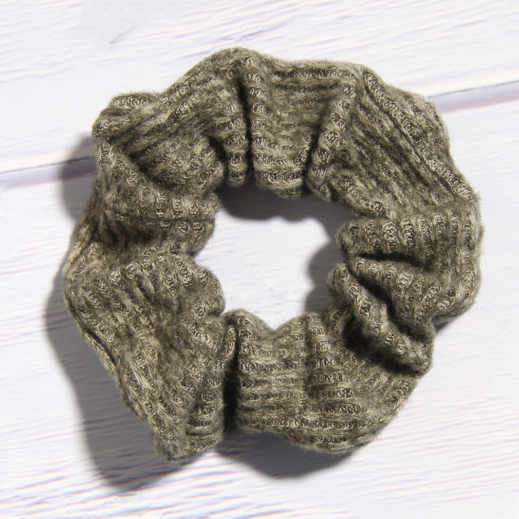 Solid Elastic Scrunchie For Women Girls Sleep Soft Scrunchies