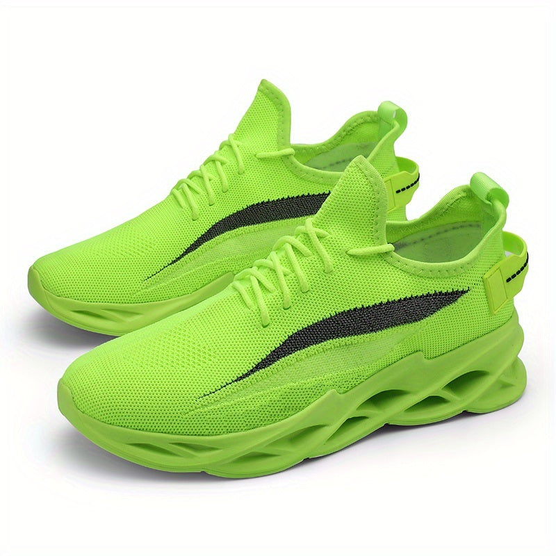Breathable Lace Up Running Shoes Soft Comfortable Non slip Sneakers