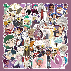 50pcs Owl Magic Club Series Waterproof Sticker DIY Creative Toys Gift