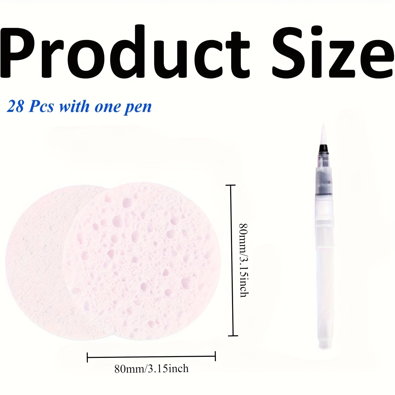 28pcs Foam Texture Painting Paper