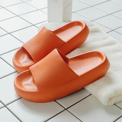 Men's Cloud Slides Pillow Slippers Lightweight Open toe Shoes