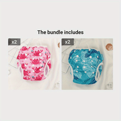 Adjustable Reusable Swim Diaper Training Pants