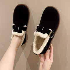 Winter Plush Lined Snow Boots Thermal Warm Snow Shoes