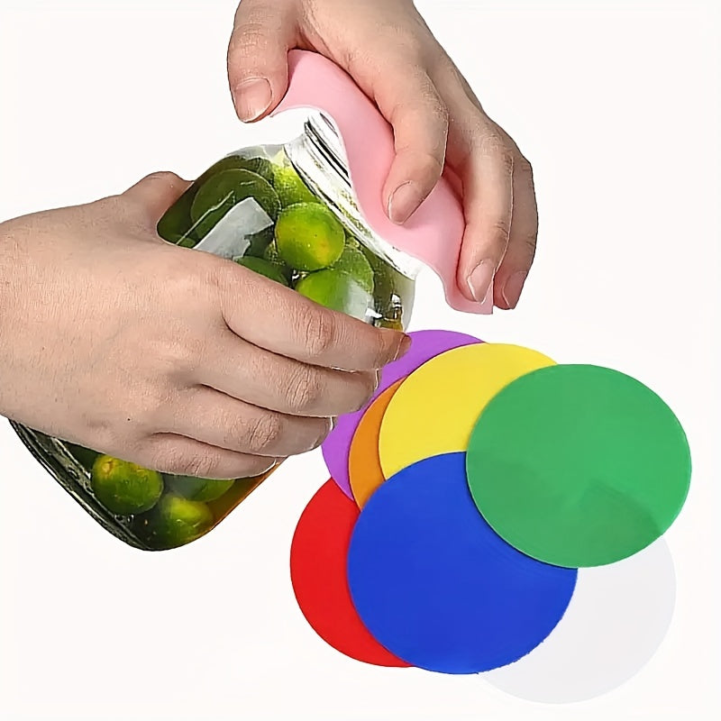 Silicone Jar Opener Pad for Weak Hands Kitchen Pot Mat Heat Insulated Coaster