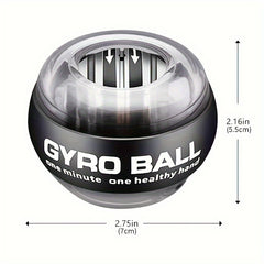 2pcs Wrist Ball Silent Trainer Self starting Spinning Ball Fitness Decompression