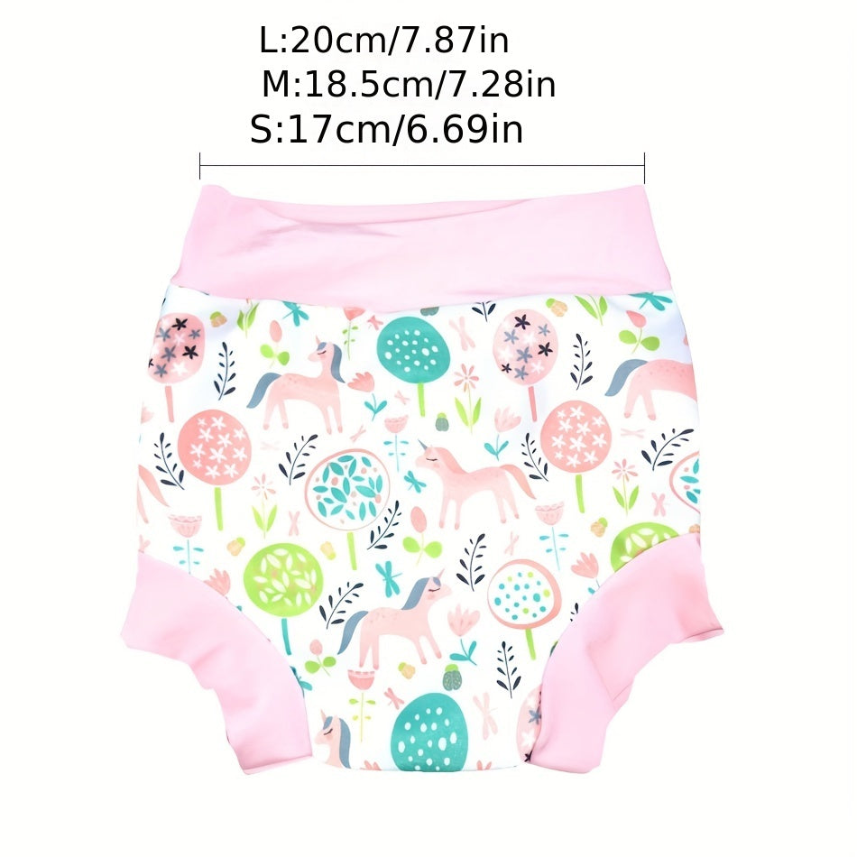 Leakproof High Waist Baby Swimwear for Safe Water Fun