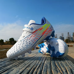 Boys Non Slip Football Cleat With Spikes Outdoor Soccer Cleats