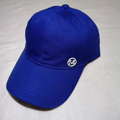 M Series Baseball Hat Men's Solid Peaked Cap Sunshade Casual Sun Hat