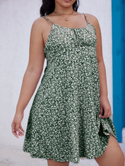  Ditsy Print Cami Dress