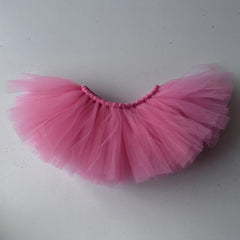 Pink Ballet Skirt Set with Floral Headband - Newborn Girls