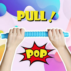 11pcs Pop Tubes Activity Toys For Kids 18M-12Yrs