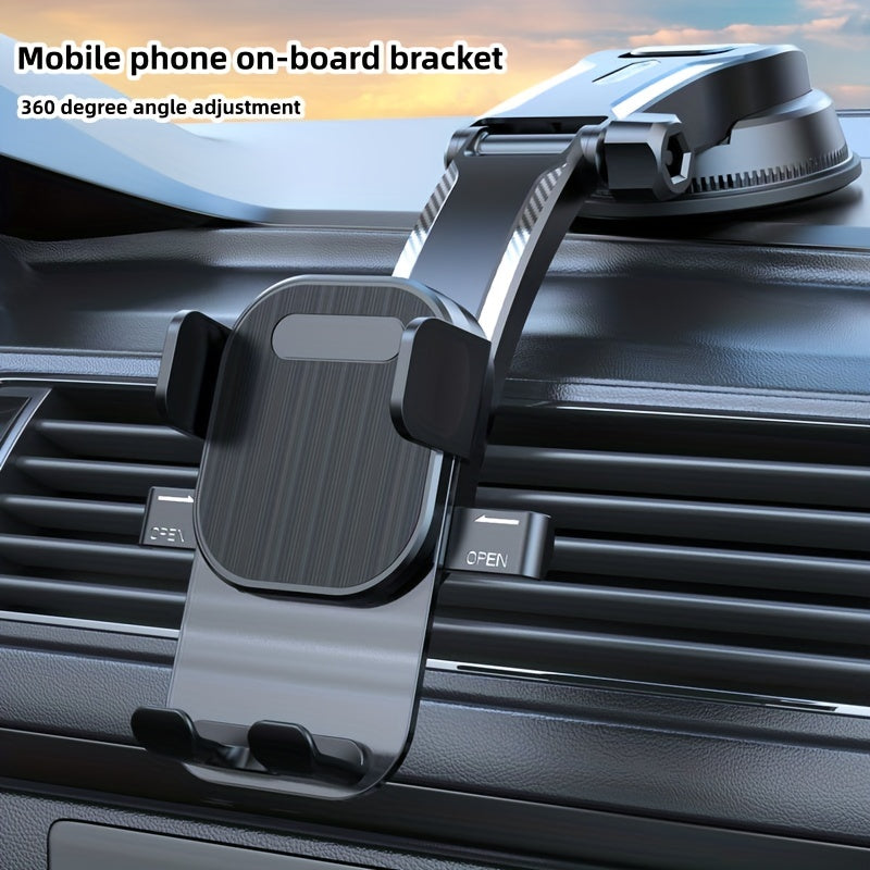 Car Phone Holder 360&deg; Rotation Suction Cup Navigation Bracket