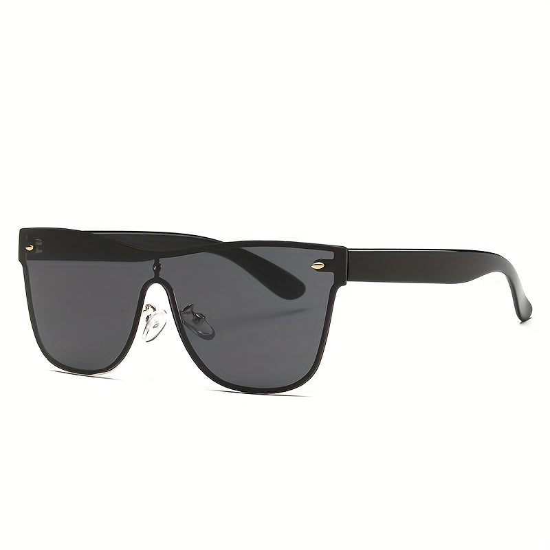 Y2K Retro Frameless Sunglasses Men's Sunshade Anti UV Lightweight Glasses
