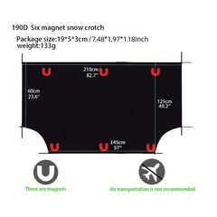 Magnetic Car Sunshade for Windshield Waterproof Snowproof Cover