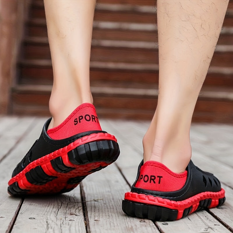 Men's Lightweight Comfy Clogs Non Slip Garden Shoes Summer