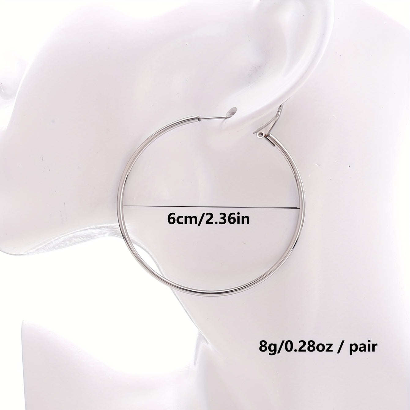 Boho Sexy Hoop Earrings Iron Jewelry Female Gift