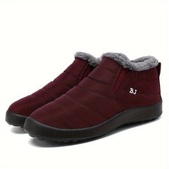 Plush Lined Thermal Furry Snow Boots