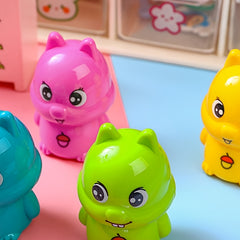 Animal Cartoon Pencil Sharpener Kids School Supplies Christmas Gift