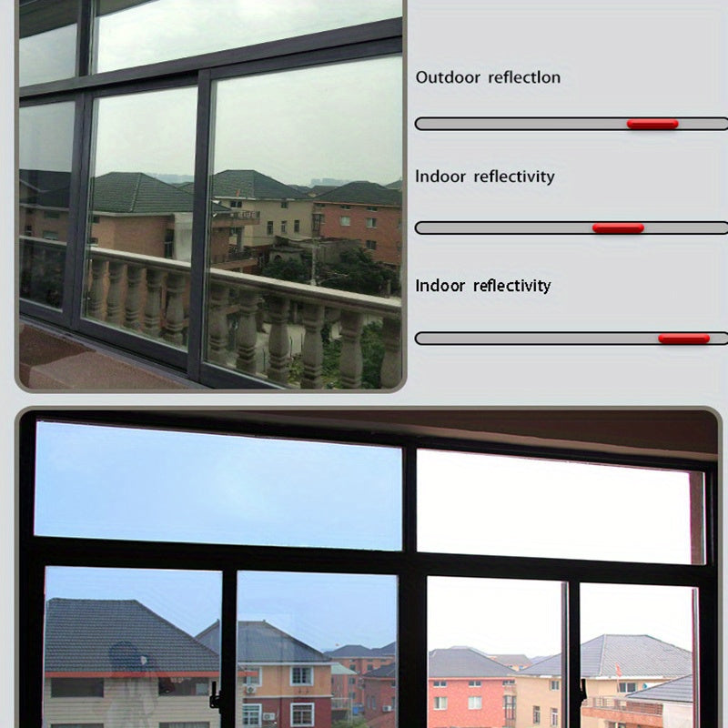 1PC Window Sticker Sunscreen Heat Insulation Anti UV Glass Film