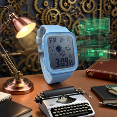 Kids Spaceman Chronograph Watch Turquoise Strap